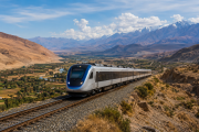 Ferrocarril moderno conectando la costa y la sierra sur del Perú.